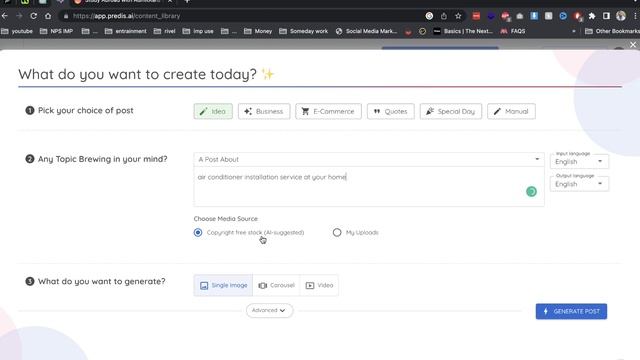 Create Social Media Post with AI in a Seconds смотреть онлайн