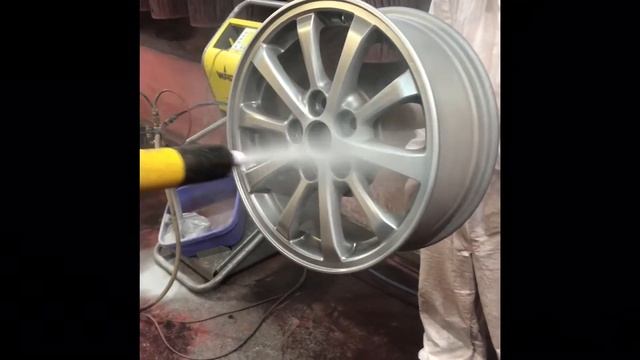 Порошковая покраска Дисков... смотреть онлайн
