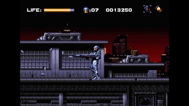 Sega Mega Drive 2 (Smd) 16-bit Robocop Versus The Terminator Stage 2