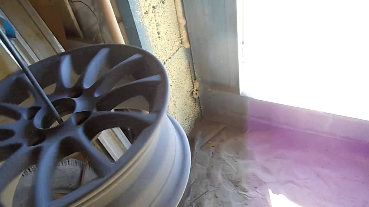 как быстро покрасить авто диски. смотреть онлайн