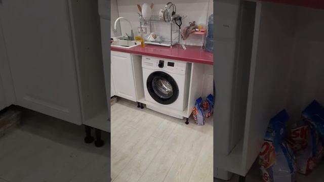 Монтаж установка стиральной машинки в кухню. смотреть онлайн