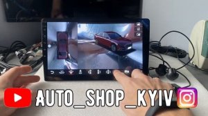 Встроенный Круговой обзор 360 в Android Магнитоле на UIS 7862, запись видеорегистратора, подключени