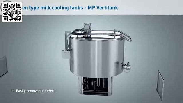 ▶ MILKPLAN 3D Open Type milk cooling tanks EN YouTube смотреть онлайн