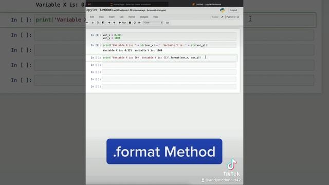 Methods for Concatenating Text and Numerical Variables in Python Print Statements смотреть онлайн