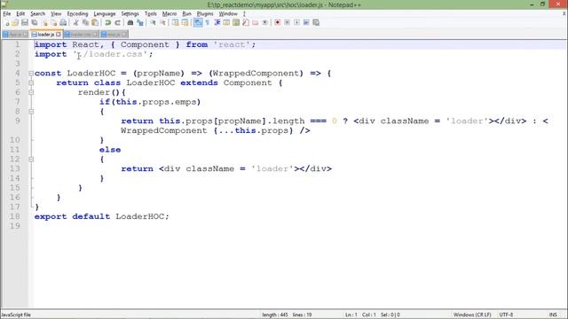 React - Higher Order Components смотреть онлайн