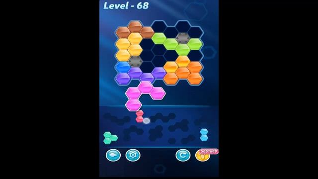 Block! Hexa Puzzle - Premium Hero Level 68 Gameplay смотреть онлайн