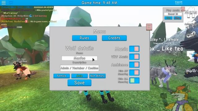 ROBLOX - Wolves' Life v2 BETA - Friends! #54 - HD смотреть онлайн