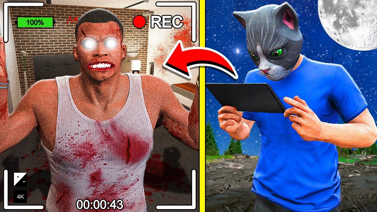 ЗАСНЯЛ КОШМАРНОГО ГАНГСТЕРА ФРАНКЛИНА НА СКРЫТЫЕ КАМЕРЫ ГТА 5 МОДЫ МУРКА смотреть онлайн