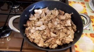 Куурдак из говядины с картофелем/Куырдак рецепт. Куурдак на казане.