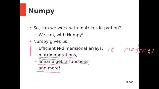 Unit 3: Neural Nets in Numpy смотреть онлайн