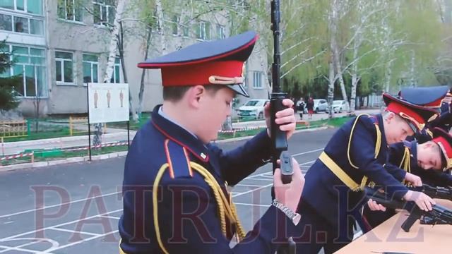 Юные кадеты встретились с начальником ДВД Алматинской области смотреть онлайн