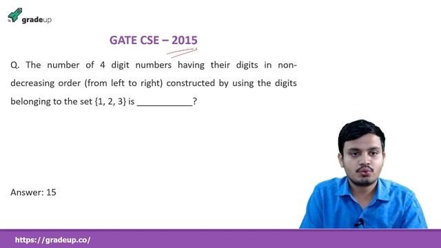 Combinatorics Discrete Math GATE Questions | GATE CSE 2019 смотреть онлайн