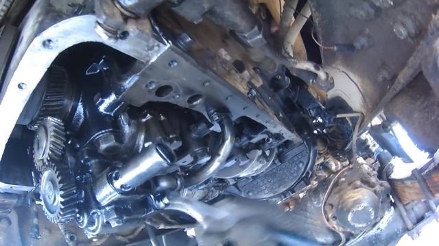 До-Сборка Ямз-238 Урал лесовоз. На улице минусеет... смотреть онлайн