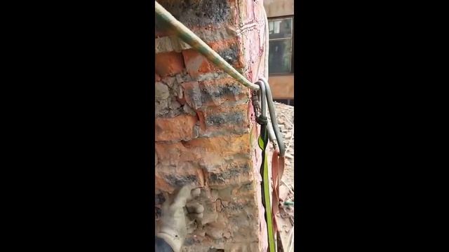 Демонтаж дымовой трубы в Люберцах смотреть онлайн