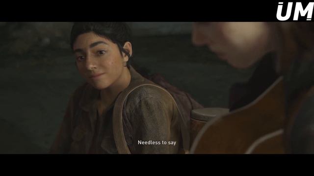 Take On Me [Ashley Johnson Ellie Cover] TheLastofUs2 🎶🎸 (Lyrics Video)