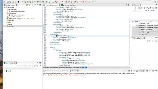 Cucumber Maven with Intilij смотреть онлайн