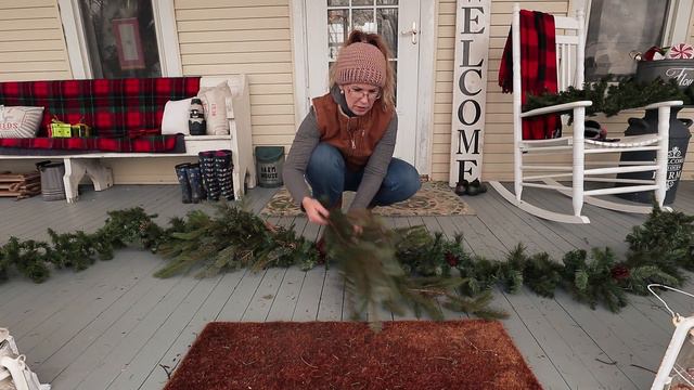 FREE DIY Christmas Garland | Used, Recycled, Zero Waste смотреть онлайн