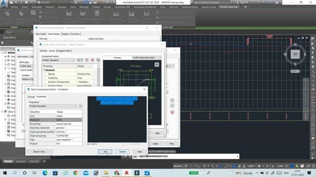 How to Create Draw Profile Band in AutoCAD Civil 3D Part 3 смотреть онлайн