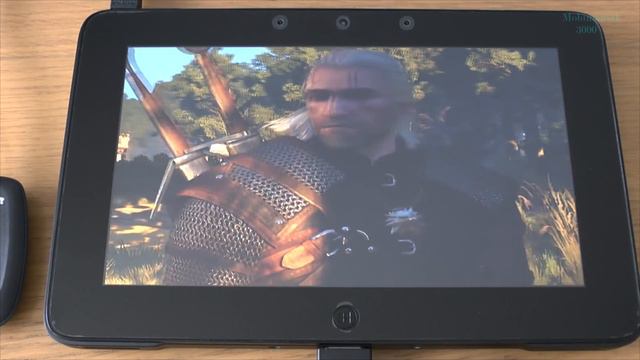 1# The Witcher 3 (PC) on 10.1” tablet - AMAZING !!! смотреть онлайн