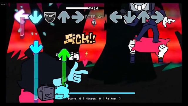 Triple Trouble but its Seeks Cool Deltarune Mod смотреть онлайн