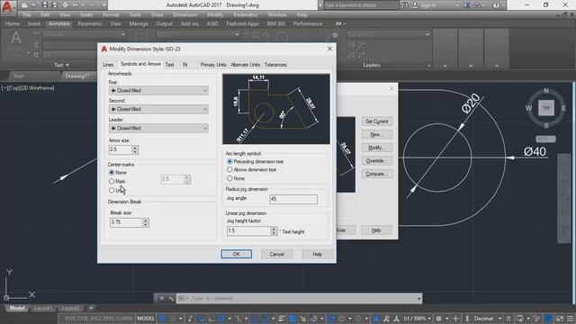 Auto/Quick Dimensioning in 2D Drawing ! Fast DImension In AutoCAD ! Dimension Space смотреть онлайн