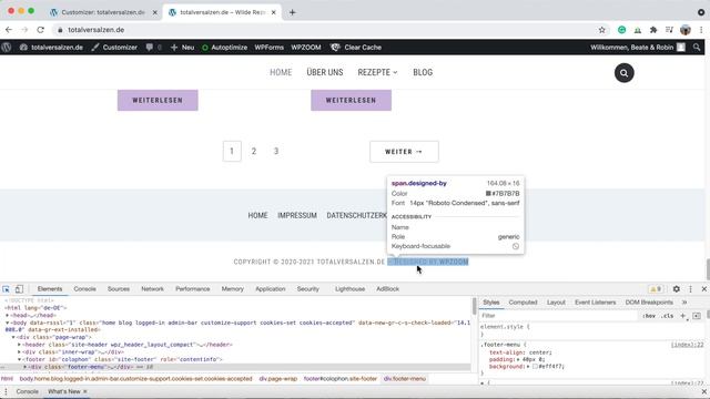 Powered by WordPress aus dem Footer entfernen [ohne Plugin] смотреть онлайн