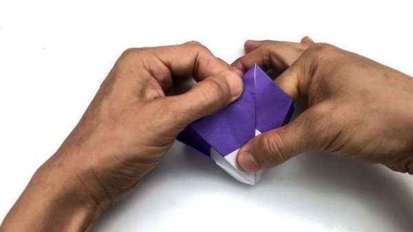 Origami Alien Spaceship by PaperPh2