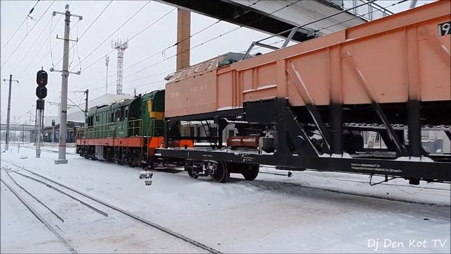 Снегоуборочная машина СМ2 ГМ и ЧС4Т Брянск Орловский