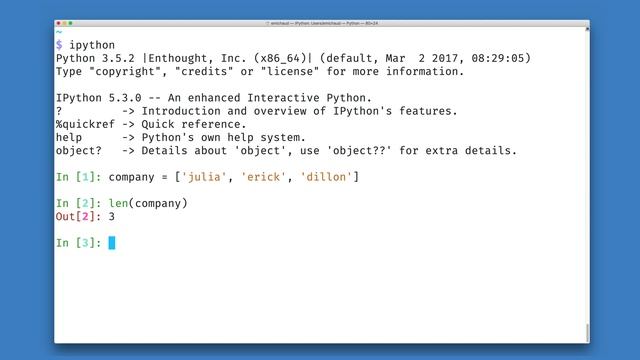 How to find the size of a list in Python смотреть онлайн