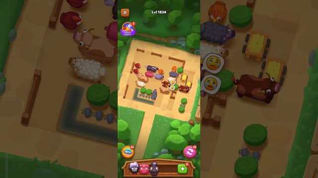 Farm Jam Level 1834