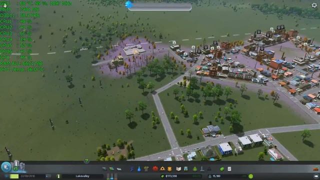 Cities: Skylines - GTX 650 TI BOOST 2GB - FX-6300 - 1080p смотреть онлайн