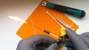 ГОРЕЛКА ИЗ ИГЛЫ ОТ ШПРИЦА И ЗАЖИГАЛКИ