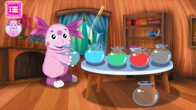 Лунтик игра смешивание цветов смотреть онлайн