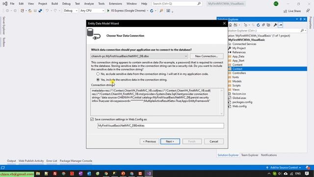 Create First ASP.NET MVC using Visual Basic & VS2019 смотреть онлайн