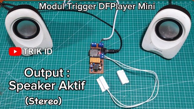 Modul Trigger DFPlayer Mini | Output Speaker Aktif (Stereo) смотреть онлайн