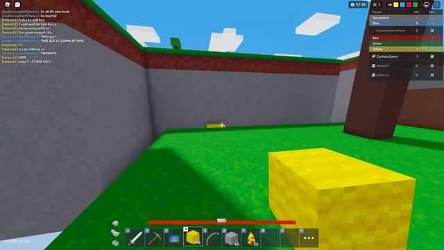 TOXIC STALKER Tries to ONLINE DATE My Twin Sisters! (Roblox Bedwars) смотреть онлайн