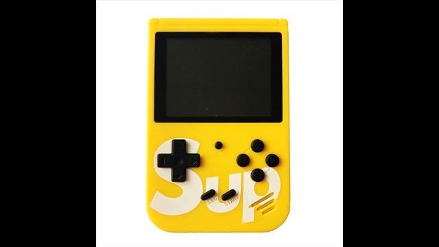 Игровая приставка SUP Gamebox Plus 400 в 1, желтый