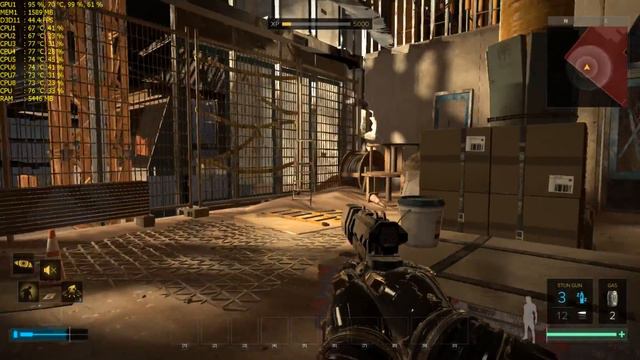 Deus Ex Mankind Divided - GTX 750TI - i7 2600k - 8GB Ram - 1080p, 900p | Benchmarks. смотреть онлайн