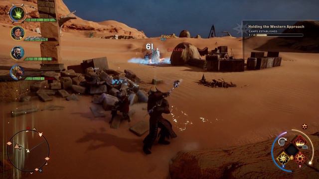 Dragon Age Inquisition Part 21 Busted sands смотреть онлайн