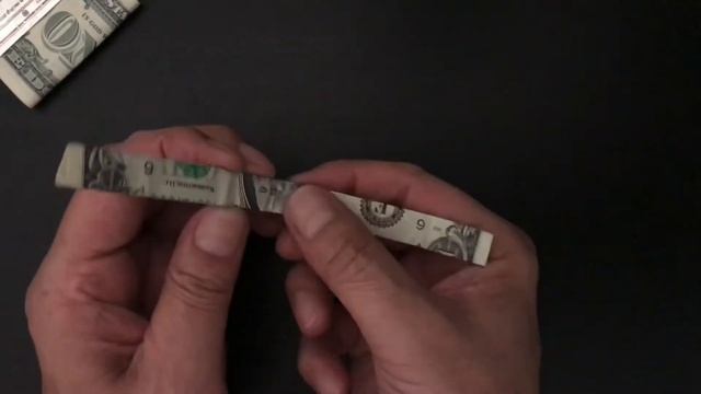 $1 Money Origami “1” US dollar bill origami, Gift idea / お札で折り紙 смотреть онлайн