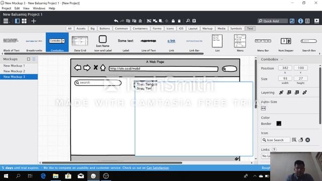 Tutorial Membuat Website Menggunakan Balsamiq Mockups смотреть онлайн