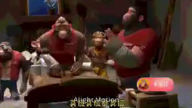 Обезьяны поют (Шаблон для мемов) смотреть онлайн