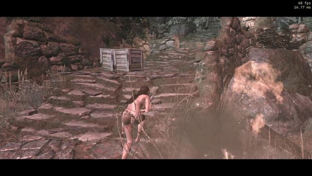 Tomb Raider 2013 - Full Movie With Barefeet Mods PART 6