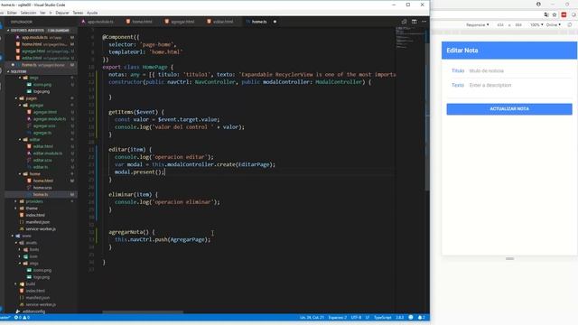Curso de Ionic 3: Trabajando con SQLite Parte 3: Definiendo Pantalla de Alta y Edicion смотреть онлайн