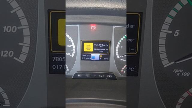 Calibração da caixa G281 - Mercedes Benz Axor 2544 смотреть онлайн
