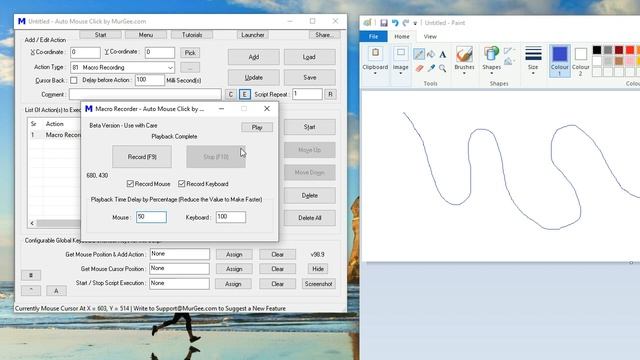 Automate Mouse Dragging, Clicking and Keystrokes with Macro Recorder смотреть онлайн