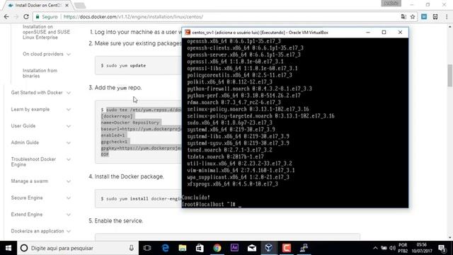 Como instalar e configurar o Docker 1.12 no Centos 7 смотреть онлайн