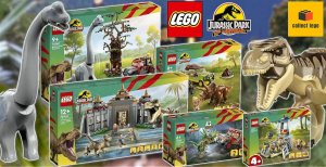 COLLECT LEGO collection overview Jurassic Park  Тот самый "Парк Юрского Периода" из Лего #lego