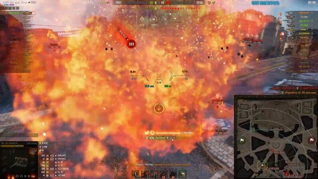 Танк АЛКАШ против ВОСЬМЕРЫХ ✅ Type 5 Heavy World of Tanks лучший бой смотреть онлайн