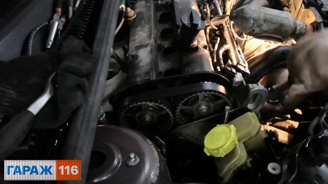 Замена ремня грм Ford Fiesta, Fusion 1.4 смотреть онлайн